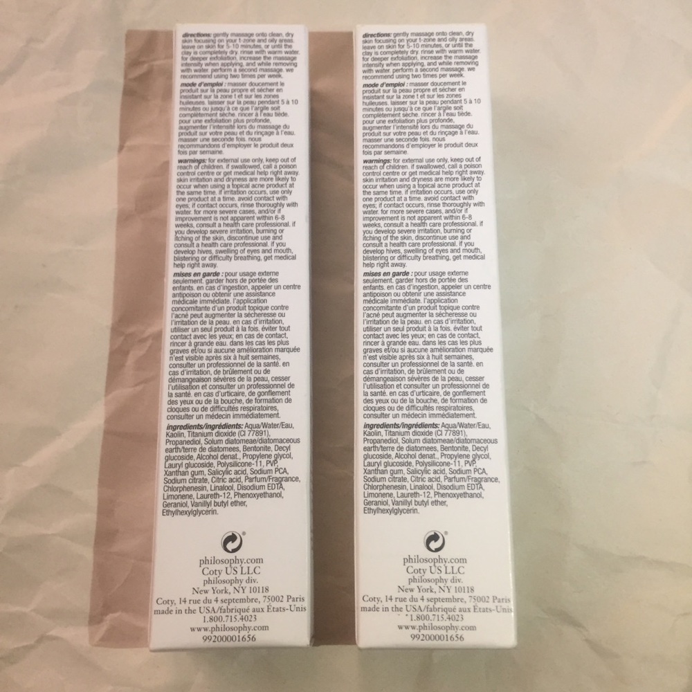 2 x philosophy purity mask - Picture 4 of 6